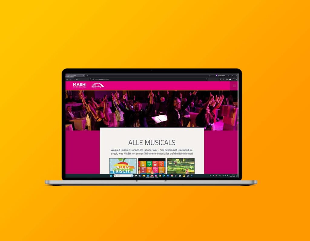 Alle Musicals im Überblick auf MASH.sh